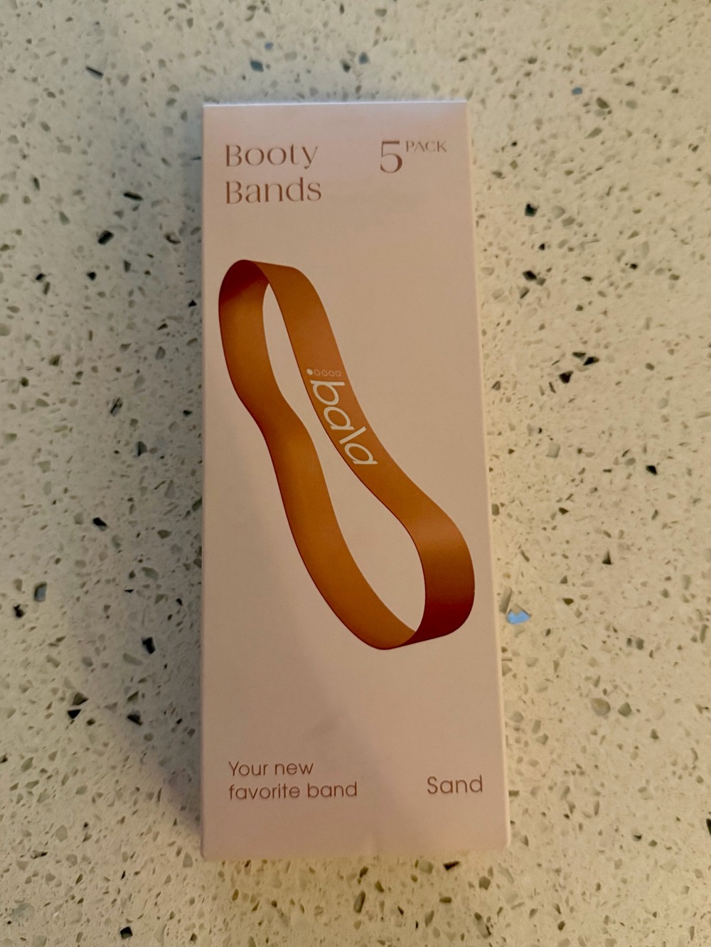 Bala Booty Bands in Sand - 5 Pack